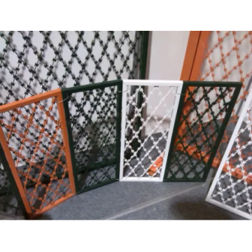 Iron Wire Galvanized Cross Razor Mesh